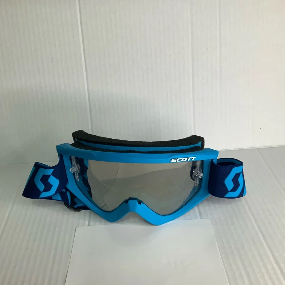 SCOTT Ski Goggles Blue Frame Adult Snowboard Winter Sports Eyewear - Picture 5 of 11